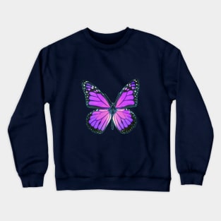 Ultraviolet Butterfly Crewneck Sweatshirt